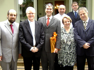 14122007 dom odilo rabino michel schlesinger foto CIP 02