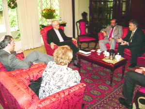 14122007 dom odilo rabino michel schlesinger foto CIP