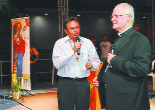 02082008 dom odilo haleluya shalom foto Luciney Martins03