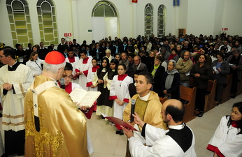 22082009 dom odilo criaçao paroquia imaculada conceiçao regiao belem foto Luciney Martins01