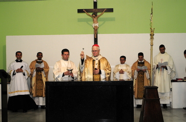 28082009 dom odilo regiao belem paroquia santo afonso dedicaçao altar foto Luciney Martins02