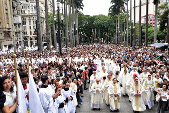 Abertura do Ano Santo 2025 na Arquidiocese de São Paulo - Foto 593