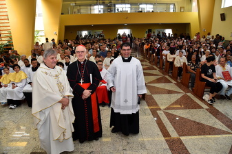 Dedicação do Altar e da Igreja na Paróquia Santa Rosa de Lima - Foto 1389