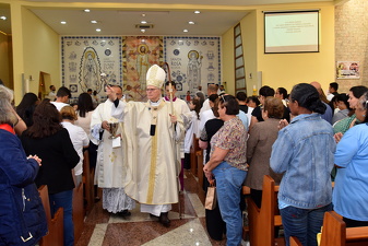 Dedicação do Altar e da Igreja na Paróquia Santa Rosa de Lima - Foto 1391