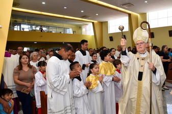 Dedicação do Altar e da Igreja na Paróquia Santa Rosa de Lima - Foto 1392
