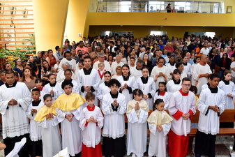 Dedicação do Altar e da Igreja na Paróquia Santa Rosa de Lima - Foto 1393