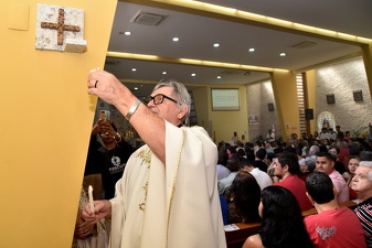 Dedicação do Altar e da Igreja na Paróquia Santa Rosa de Lima - Foto 1411