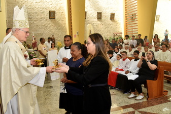 Dedicação do Altar e da Igreja na Paróquia Santa Rosa de Lima - Foto 1412