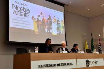 Simpósio Internacional e Inter-religioso pelos 60 anos da Declaração Nostra Aetate - Foto 1981