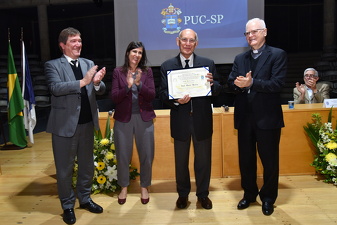 Padre José Oscar Beozzo recebe o título de Doutor Honoris Causa pela PUC-SP - Foto 2045