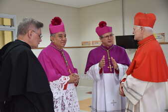 Ordenação Episcopal do Mons. Márcio Antonio Vidal de Negreiros, OSA - Foto 3677