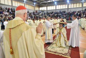 Ordenação Episcopal do Mons. Márcio Antonio Vidal de Negreiros, OSA - Foto 3682