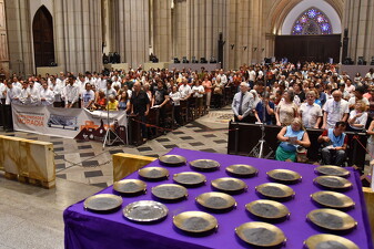 Missa da Quarta-feira de Cinzas e Coletiva de Imprensa sobre CF 2026 - Foto 4173