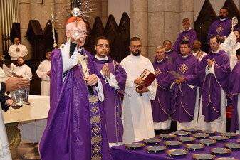 Missa da Quarta-feira de Cinzas e Coletiva de Imprensa sobre CF 2026 - Foto 4178