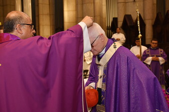 Missa da Quarta-feira de Cinzas e Coletiva de Imprensa sobre CF 2026 - Foto 4179