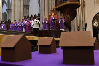 Missa da Quarta-feira de Cinzas e Coletiva de Imprensa sobre CF 2026 - Foto 4183