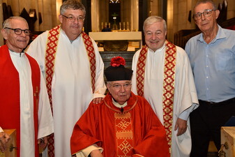 50 anos de Ordenação Presbiteral do Cônego Helmo Cesar Faccioli - Foto 4275