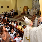 27 paroquia santa rosa lima dedicacao altar021.JPG